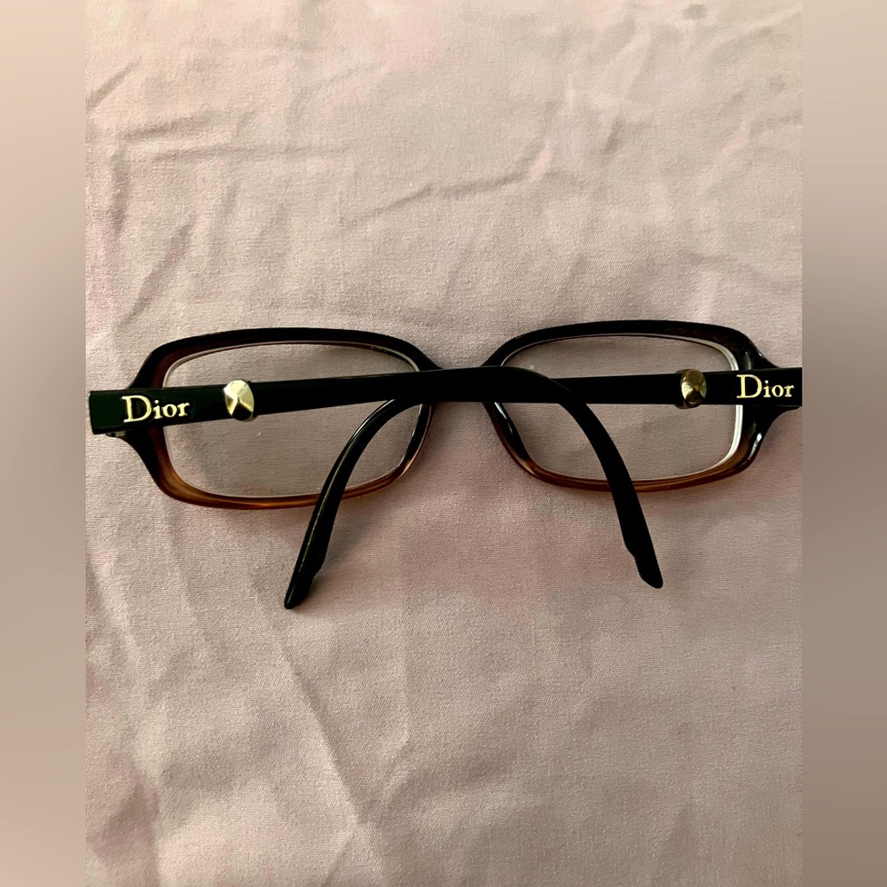 Black & violet women’s vintage Dior glasses 3230